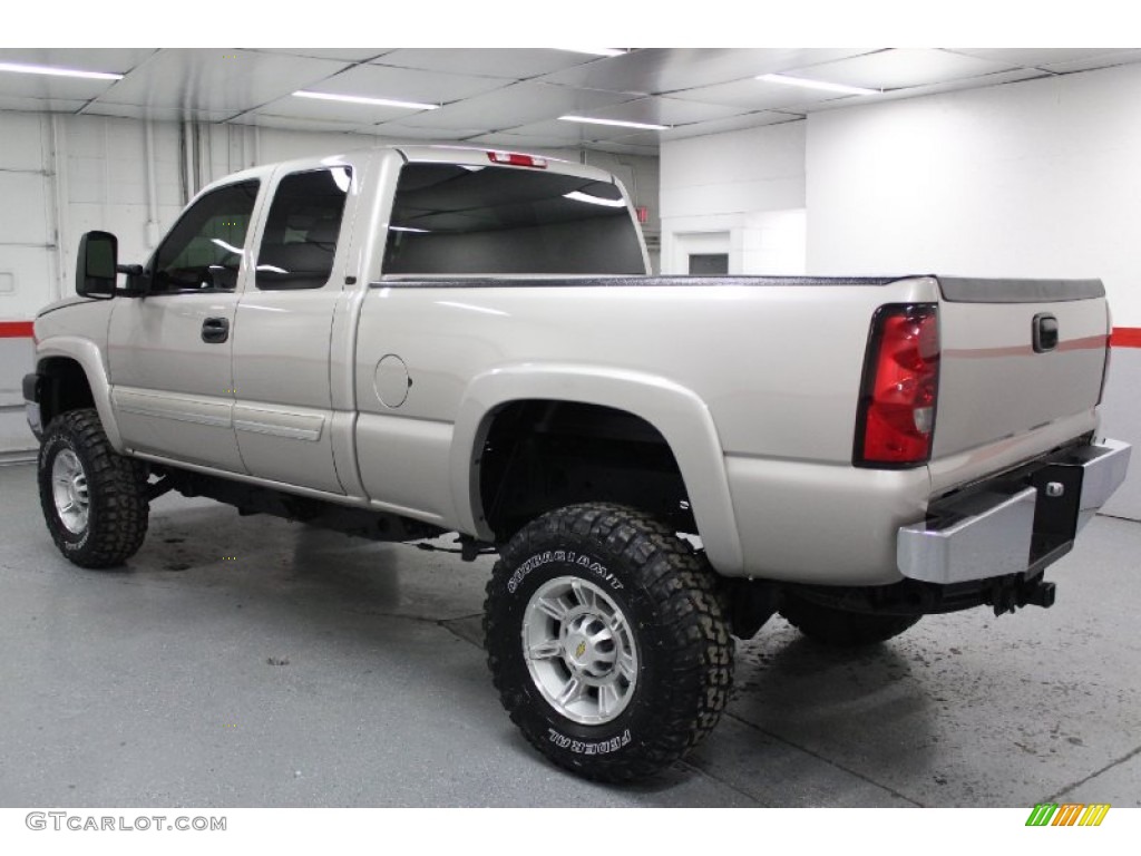 Silver Birch Metallic 2006 Chevrolet Silverado 2500HD LT Extended Cab 4x4 Exterior Photo #75012429