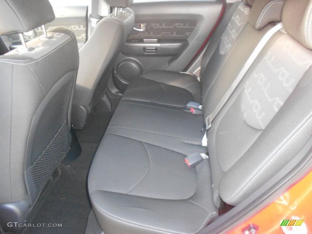 Black Soul Logo Cloth Interior 2013 Kia Soul + Photo #75013140