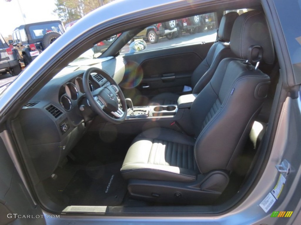 2013 Challenger SXT Plus - Billet Silver Metallic / Dark Slate Gray photo #10