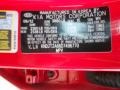 1E: Molten Red 2013 Kia Soul + Color Code