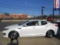 2012 Snow White Pearl Kia Optima Hybrid  photo #49