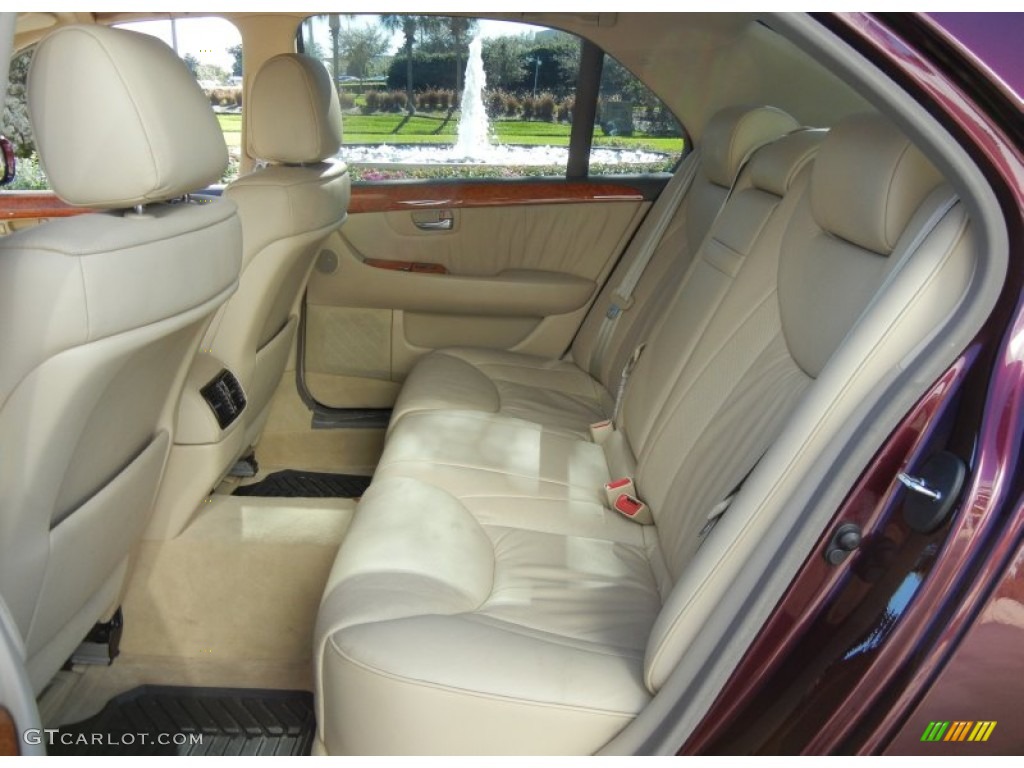 2005 Lexus LS 430 Sedan Rear Seat Photo #75014781