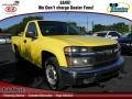 Yellow 2007 Chevrolet Colorado Work Truck Regular Cab