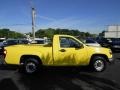 2007 Yellow Chevrolet Colorado Work Truck Regular Cab  photo #10