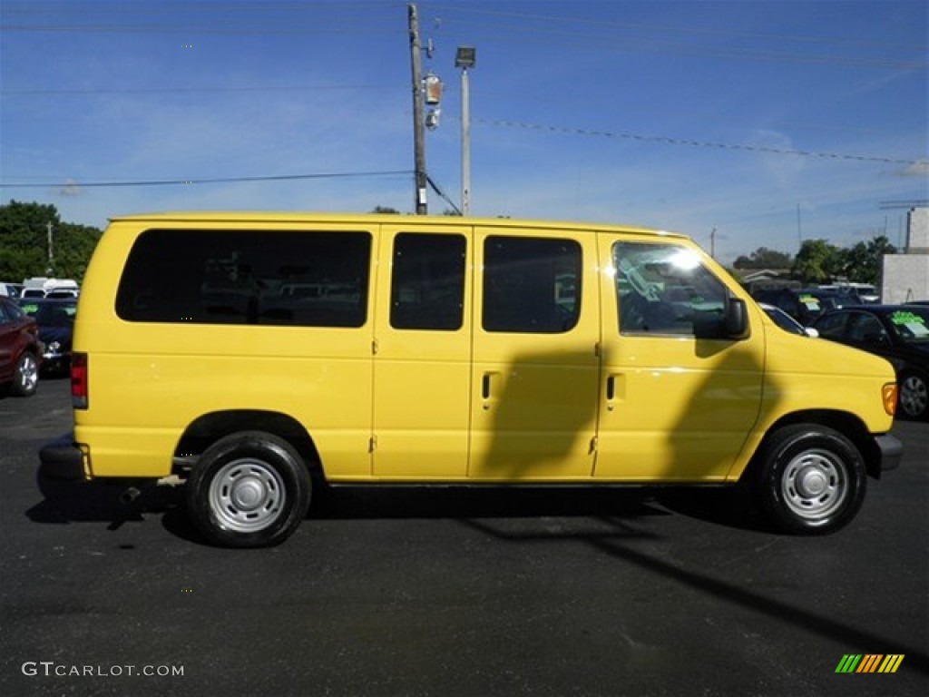 2006 E Series Van E150 Commercial - Fleet Yellow / Medium Flint Grey photo #7