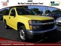 Yellow 2007 Chevrolet Colorado Work Truck Regular Cab