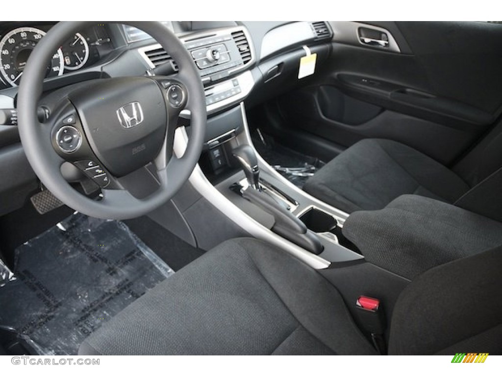 Black Interior 2013 Honda Accord LX Sedan Photo #75015961