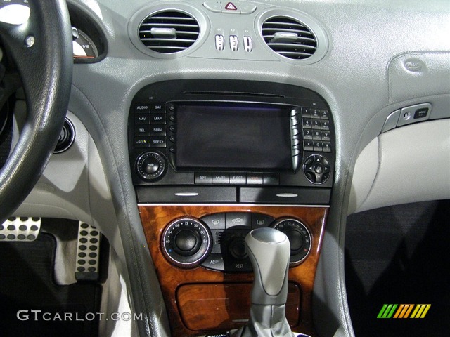 2005 Mercedes-Benz SL55 AMG, Capri Blue / Ash Grey, Front Console 2005 Mercedes-Benz SL 55 AMG Roadster Parts