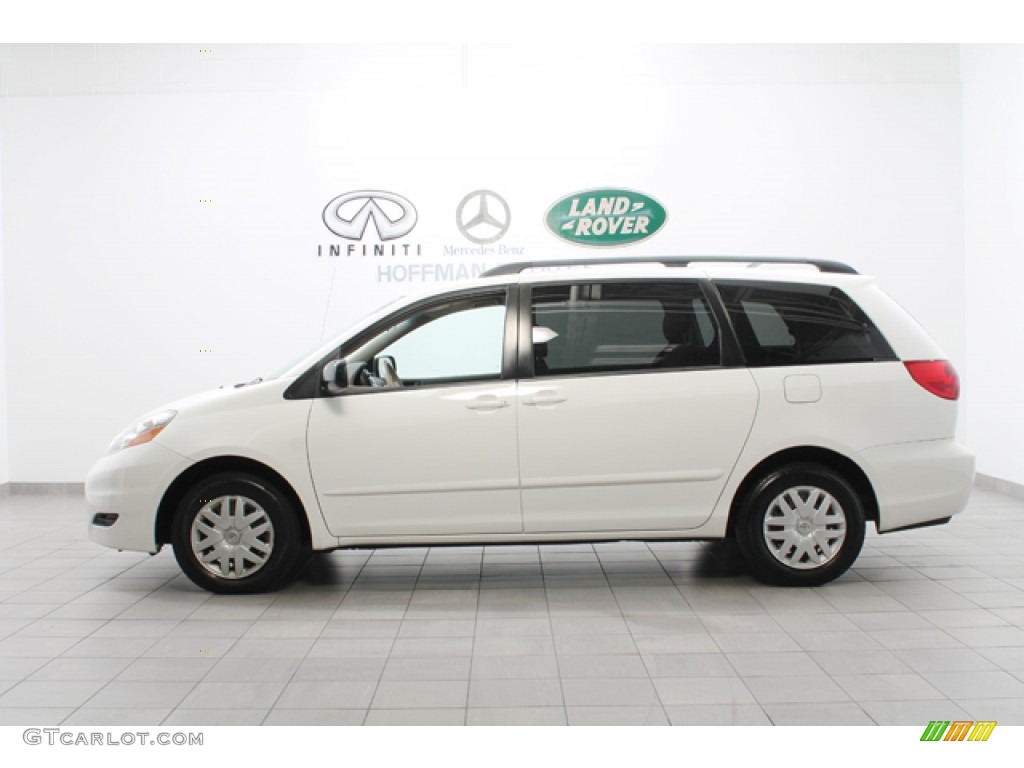 2006 Sienna LE - Natural White / Taupe photo #2