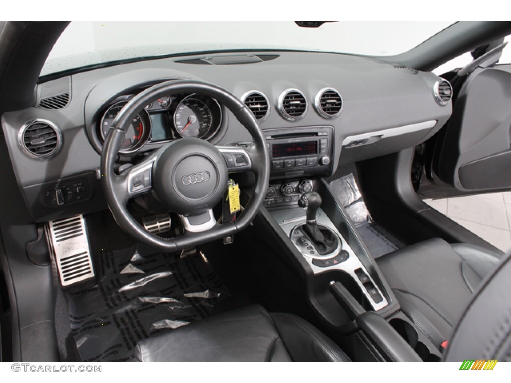 Black Interior 2008 Audi TT 2.0T Roadster Photo #75018046