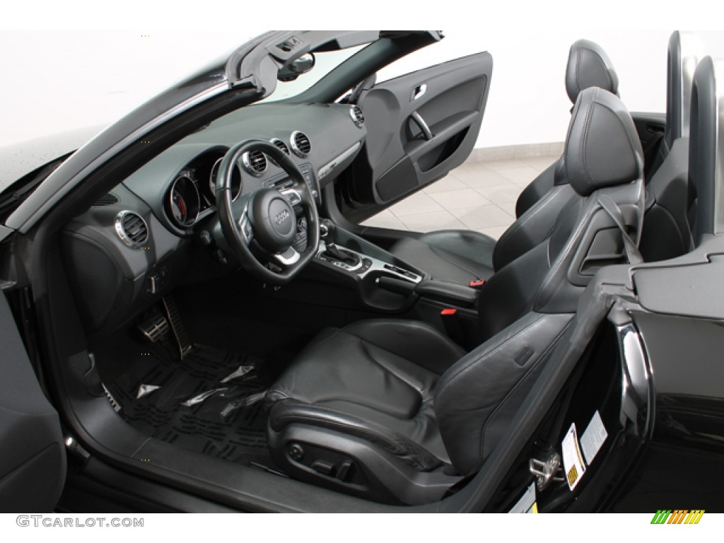 Black Interior 2008 Audi TT 2.0T Roadster Photo #75018112