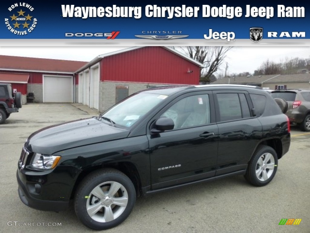 Black Forest Green Pearl Jeep Compass