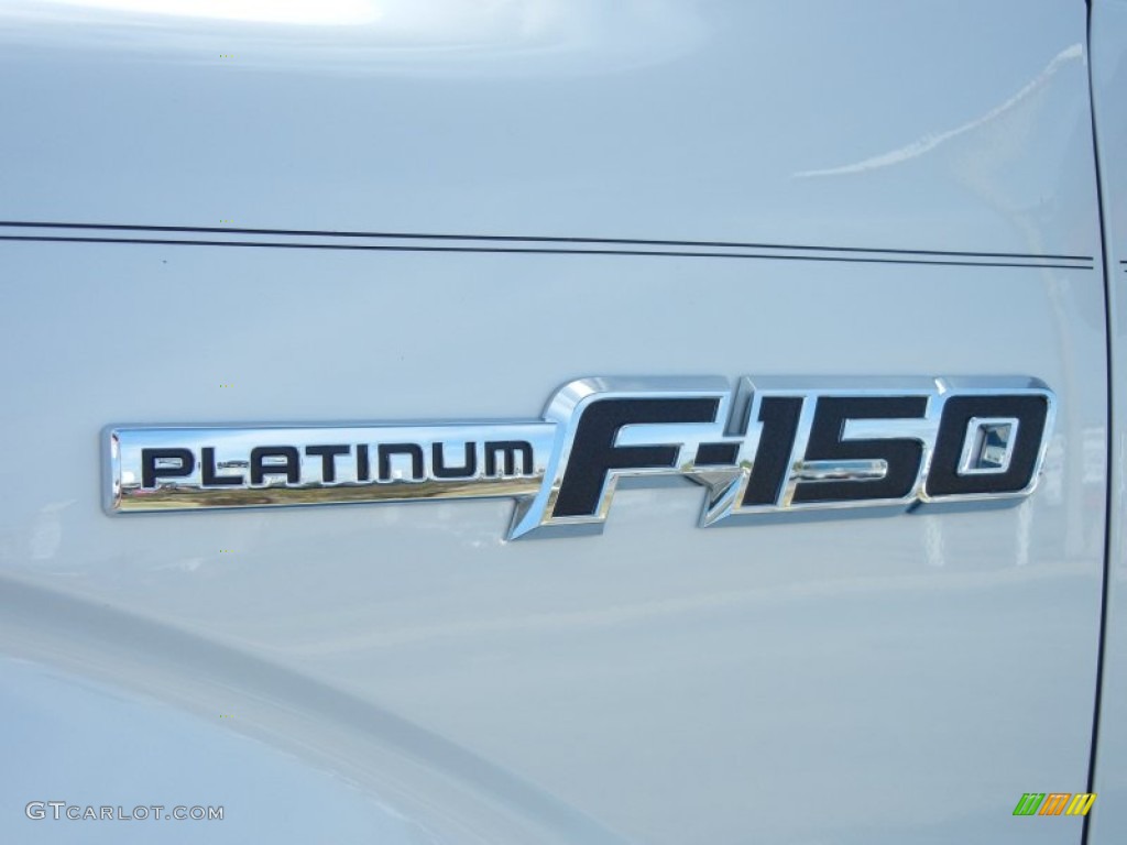 2013 F150 Platinum SuperCrew 4x4 - White Platinum Metallic Tri-Coat / Platinum Unique Pecan Leather photo #5