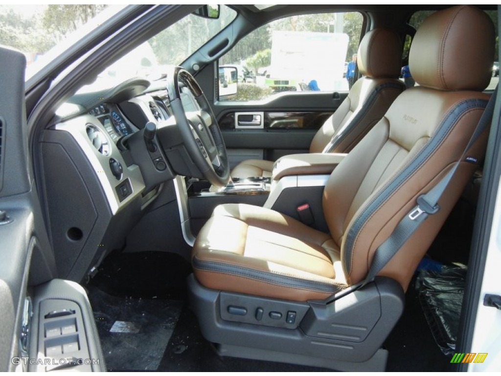 2013 Ford F150 Platinum SuperCrew 4x4 Front Seat Photo #75022164