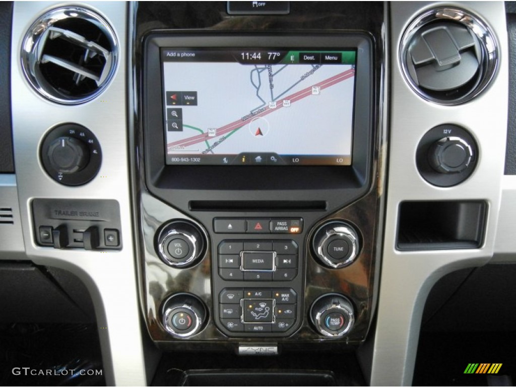 2013 Ford F150 Platinum SuperCrew 4x4 Navigation Photo #75022267