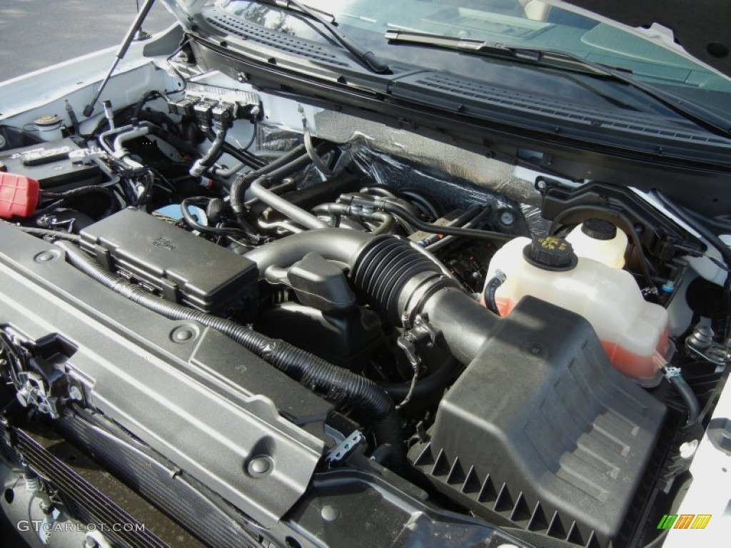 2013 Ford F150 Platinum SuperCrew 4x4 5.0 Liter Flex-Fuel DOHC 32-Valve Ti-VCT V8 Engine Photo #75022295