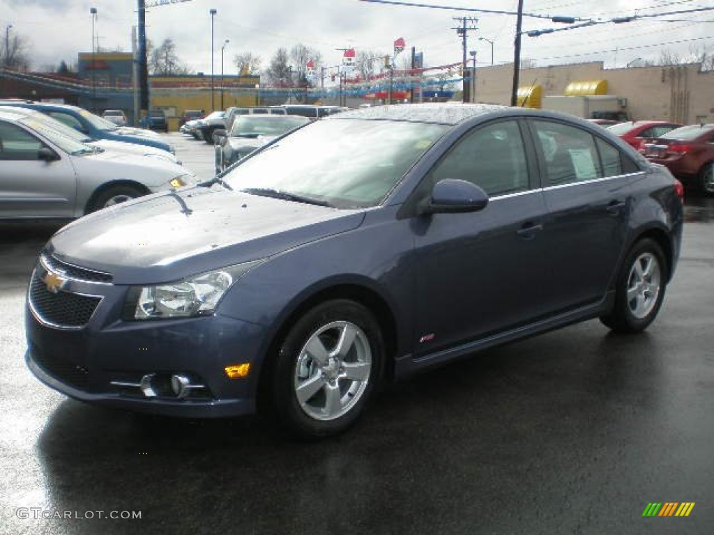 2013 Cruze LT/RS - Atlantis Blue Metallic / Jet Black photo #1