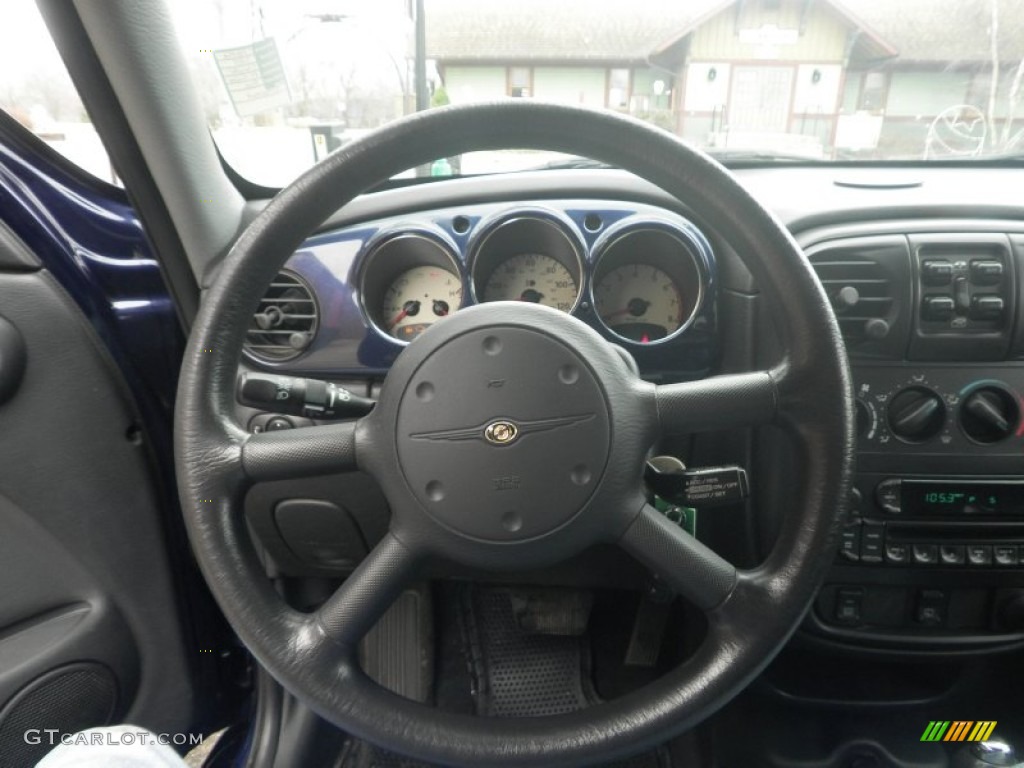 2005 PT Cruiser Touring - Midnight Blue Pearl / Dark Slate Gray photo #4