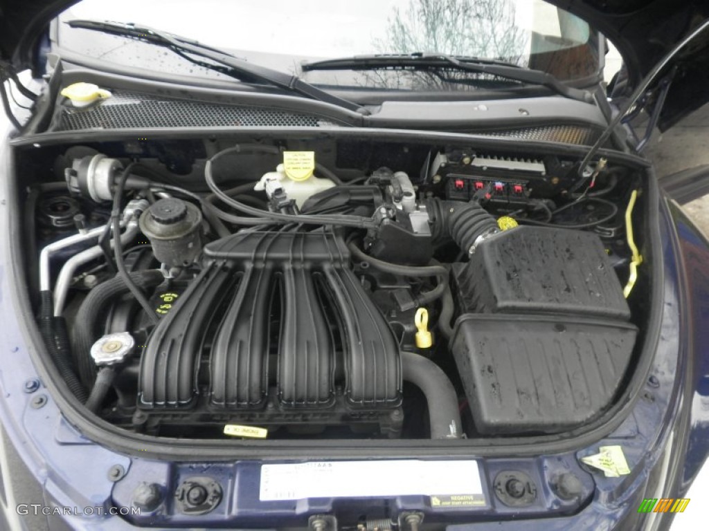 2005 PT Cruiser Touring - Midnight Blue Pearl / Dark Slate Gray photo #14