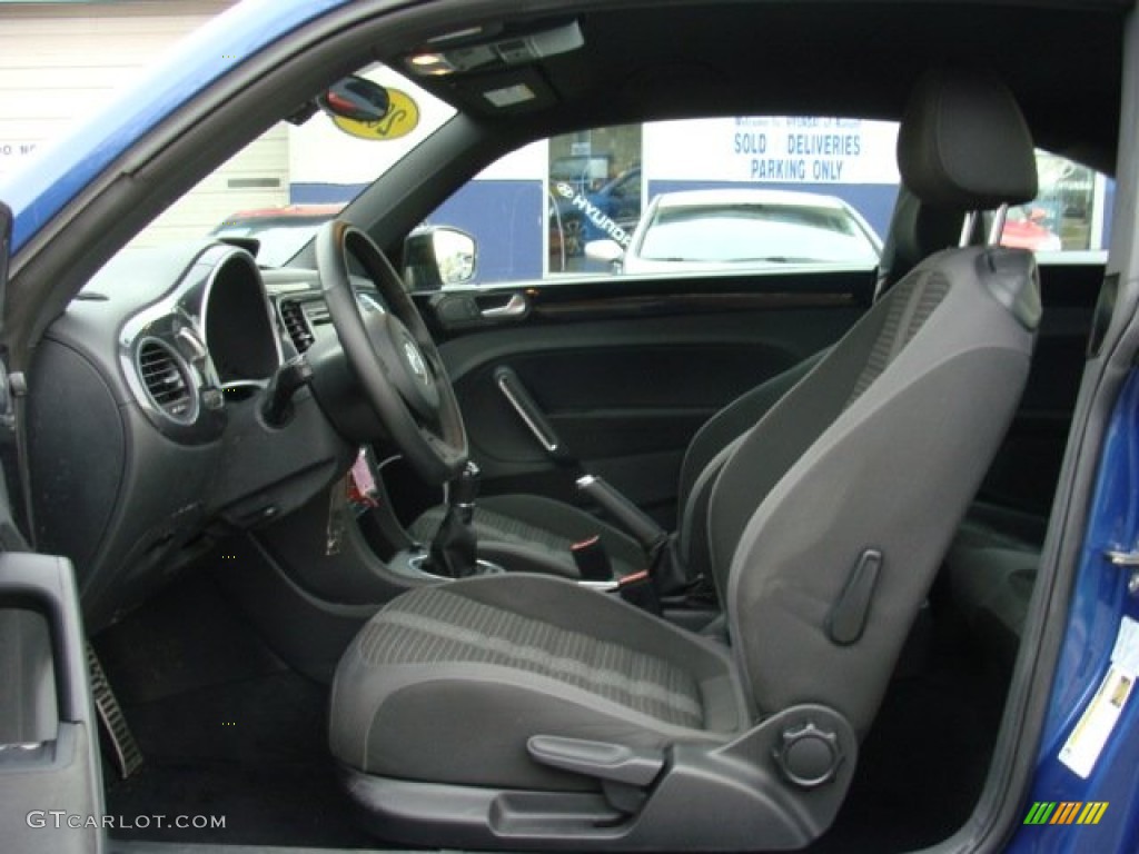 Titan Black Interior 2012 Volkswagen Beetle Turbo Photo #75023662