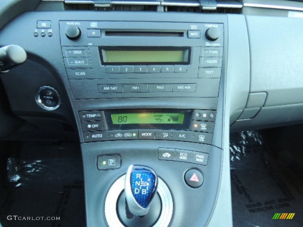 2010 Prius Hybrid II - Blue Ribbon Metallic / Dark Gray photo #13