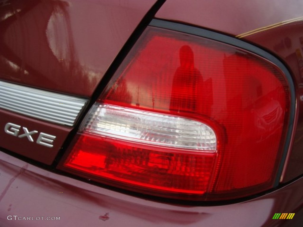 2001 Altima GXE - Nouveau Ruby / Blond photo #18