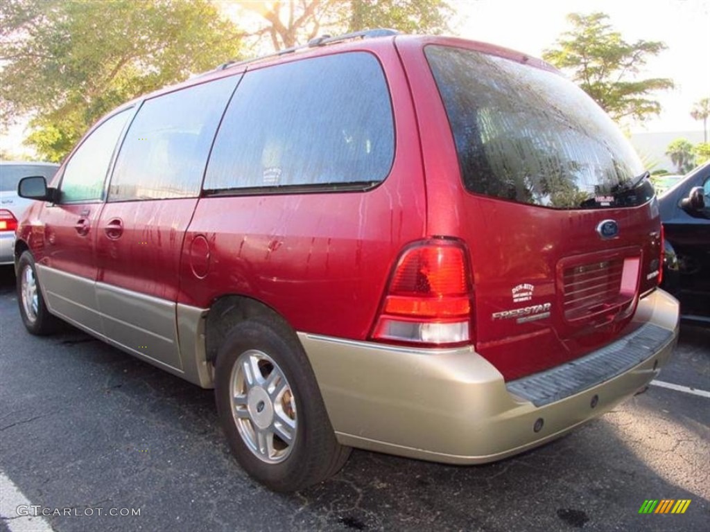 Dark Toreador Red Metallic 2005 Ford Freestar Limited Exterior Photo #75025673