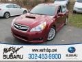 Ruby Red Pearl 2010 Subaru Legacy 2.5 GT Limited Sedan