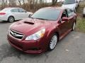 2010 Ruby Red Pearl Subaru Legacy 2.5 GT Limited Sedan  photo #2