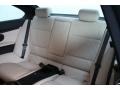 Oyster/Black Dakota Leather Rear Seat Photo for 2011 BMW 3 Series #75026771