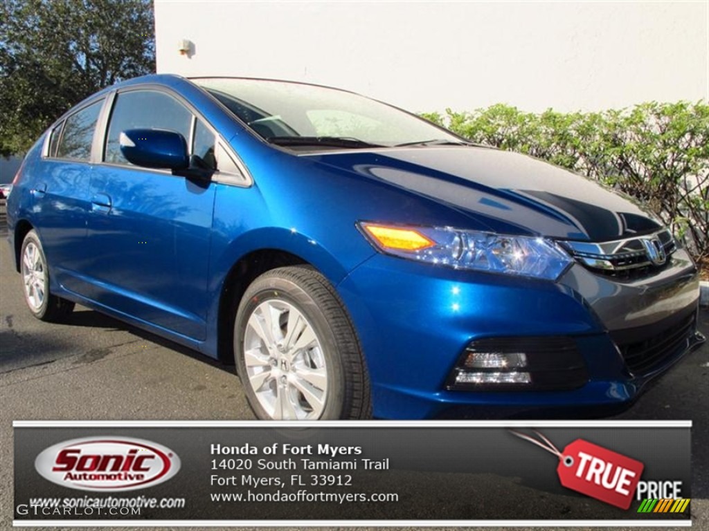 Mediterranean Blue Metallic Honda Insight