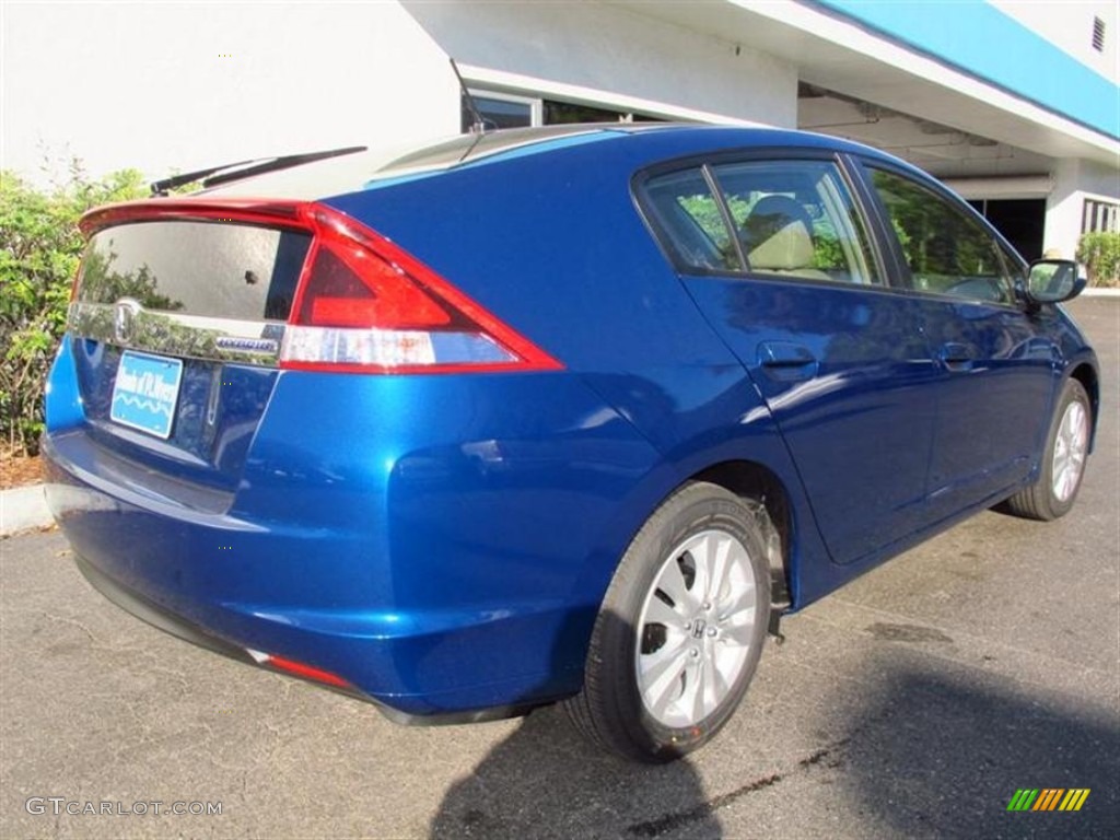 Mediterranean Blue Metallic 2013 Honda Insight EX Hybrid Exterior Photo #75026858