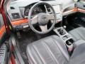 Off Black 2010 Subaru Legacy 2.5 GT Limited Sedan Interior Color