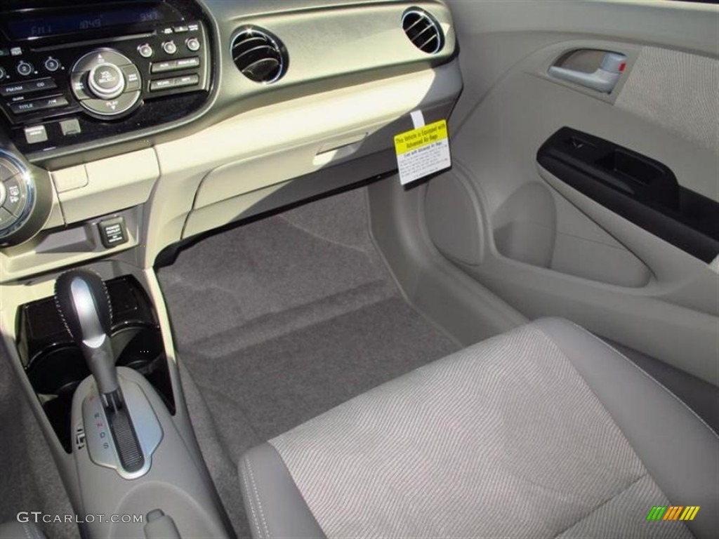 2013 Insight EX Hybrid - Mediterranean Blue Metallic / Gray photo #7