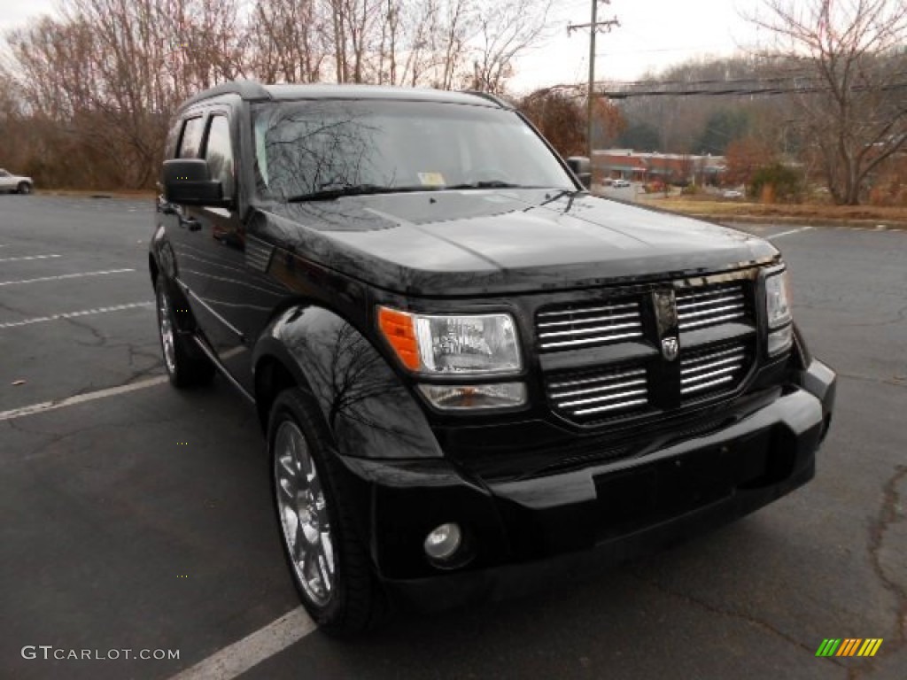 2007 Nitro R/T 4x4 - Black / Dark Slate Gray photo #1