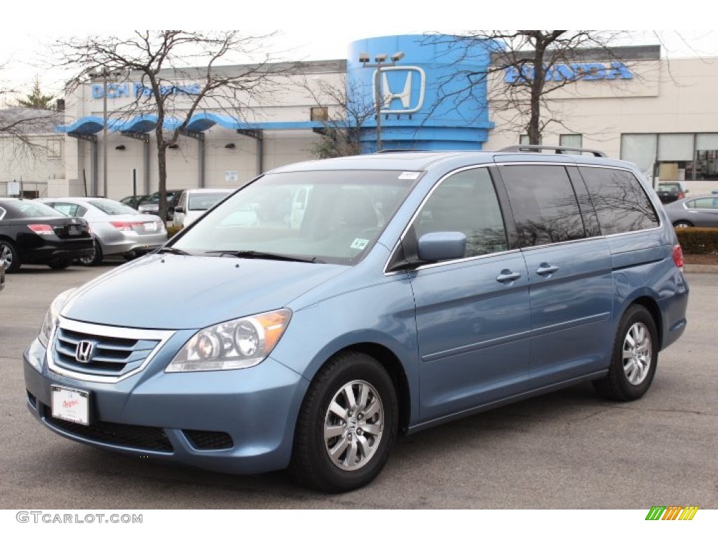 2010 Odyssey EX-L - Ocean Mist Metallic / Gray photo #1