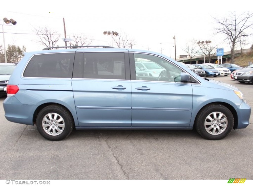 2010 Odyssey EX-L - Ocean Mist Metallic / Gray photo #4