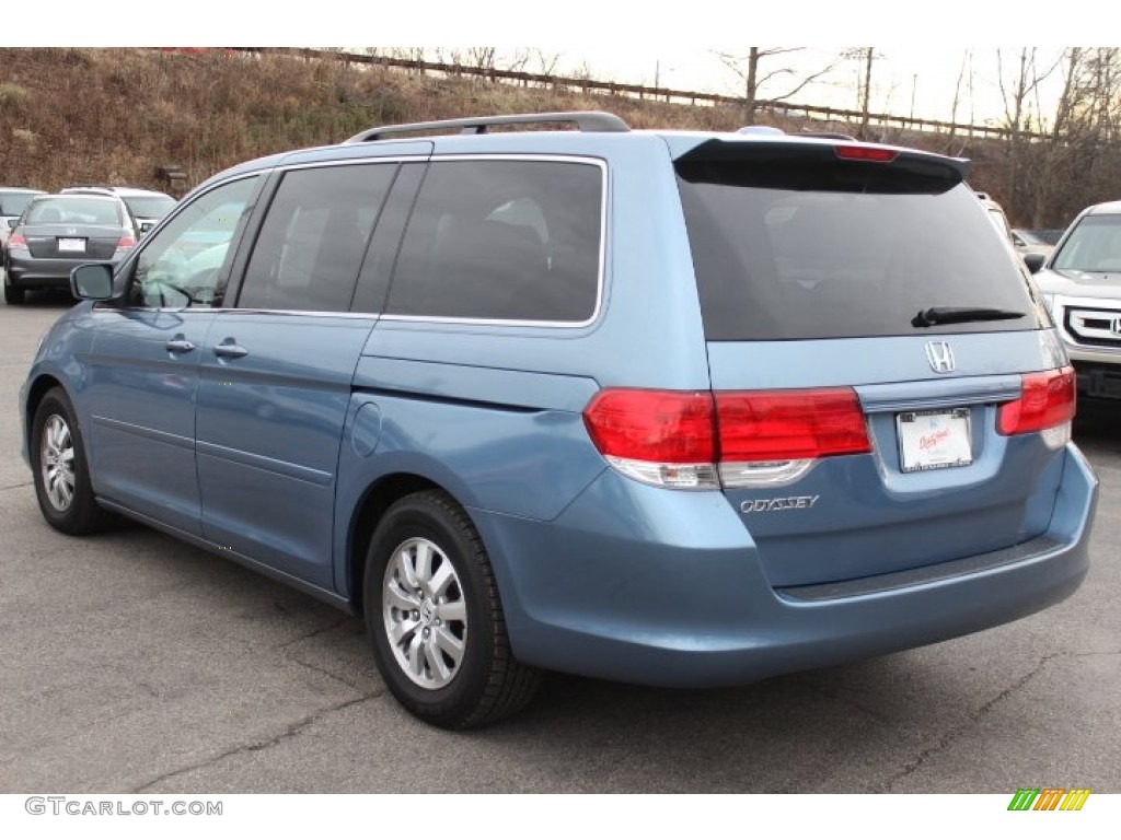 2010 Odyssey EX-L - Ocean Mist Metallic / Gray photo #7