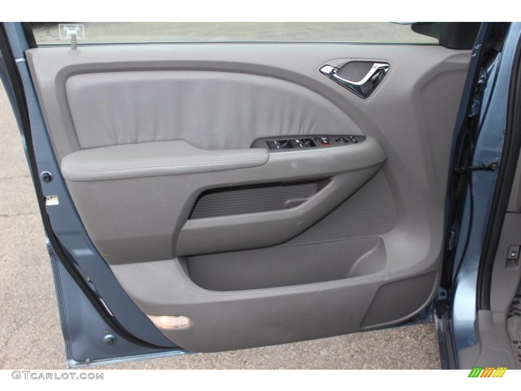 2010 Odyssey EX-L - Ocean Mist Metallic / Gray photo #9