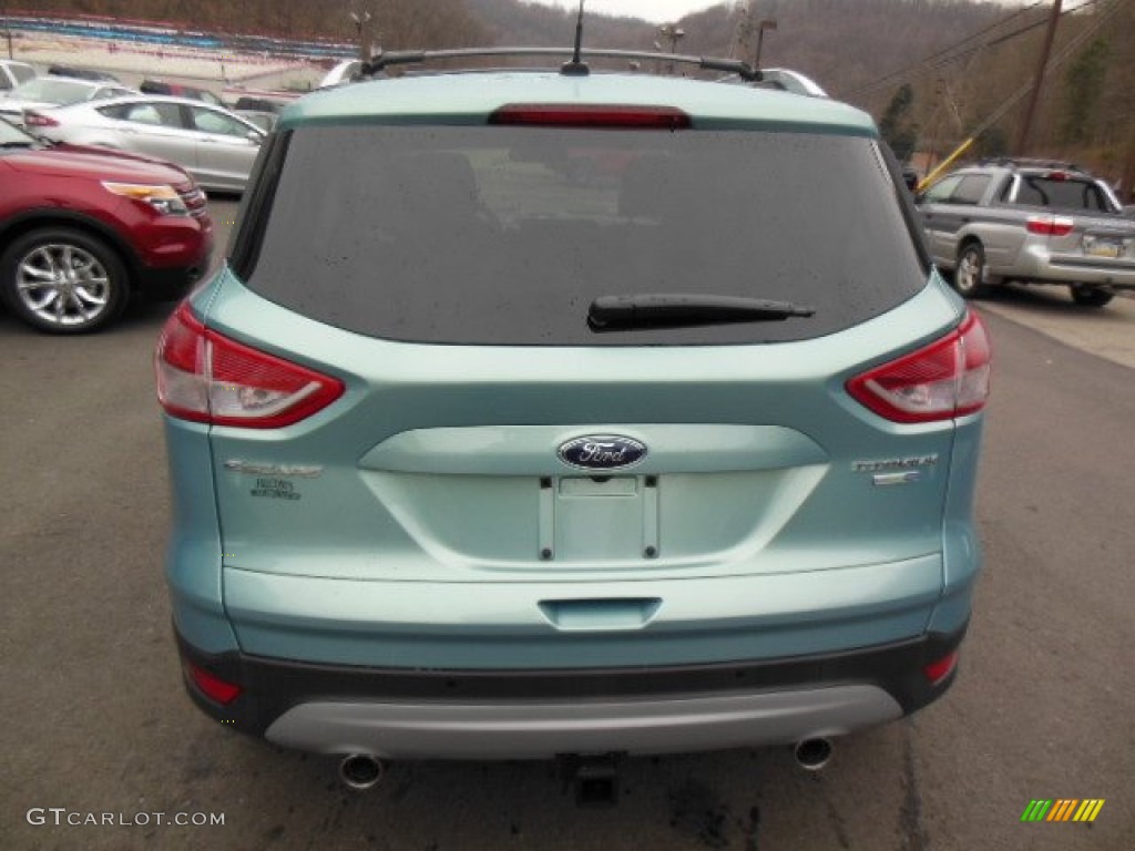 2013 Escape Titanium 2.0L EcoBoost 4WD - Frosted Glass Metallic / Charcoal Black photo #7