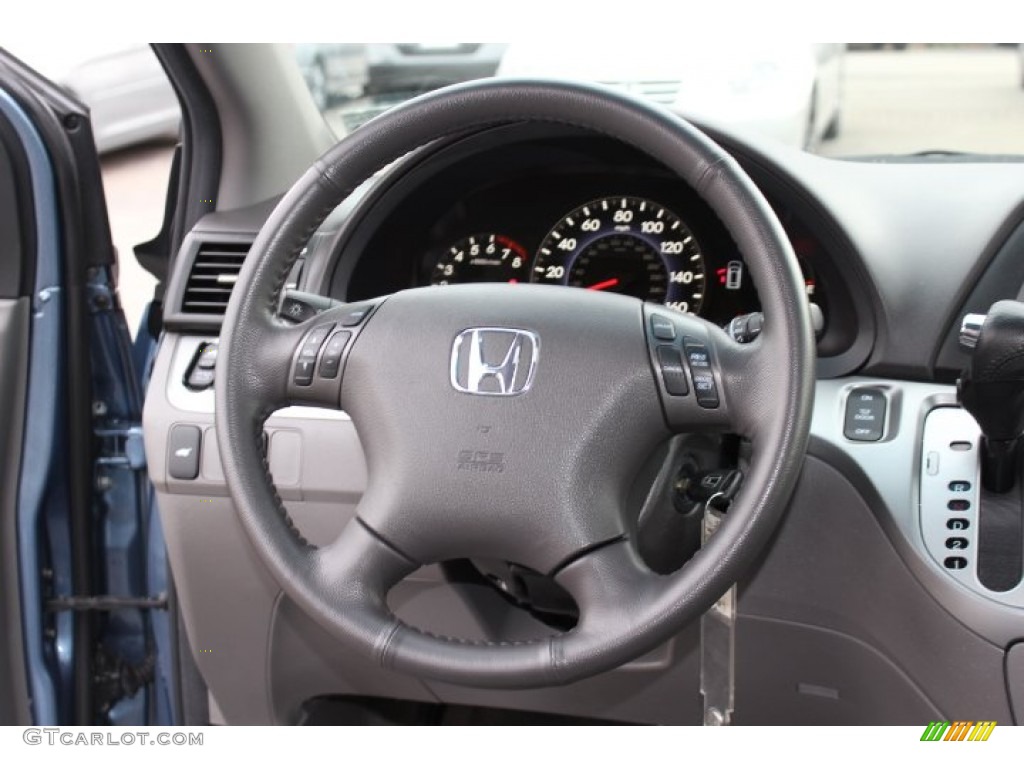 2010 Odyssey EX-L - Ocean Mist Metallic / Gray photo #15