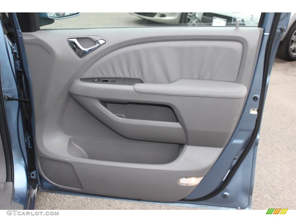 2010 Odyssey EX-L - Ocean Mist Metallic / Gray photo #20