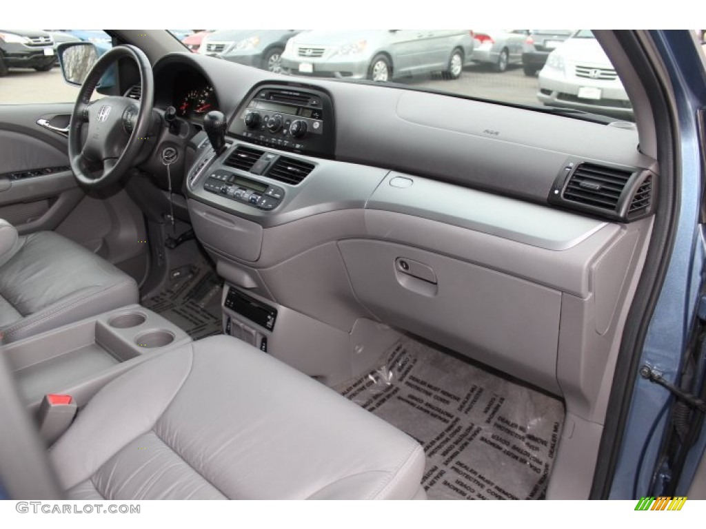 2010 Odyssey EX-L - Ocean Mist Metallic / Gray photo #21