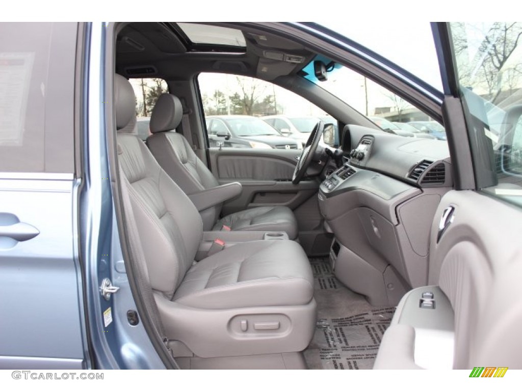 2010 Odyssey EX-L - Ocean Mist Metallic / Gray photo #22