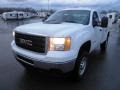 Summit White - Sierra 2500HD Regular Cab 4x4 Utility Truck Photo No. 3