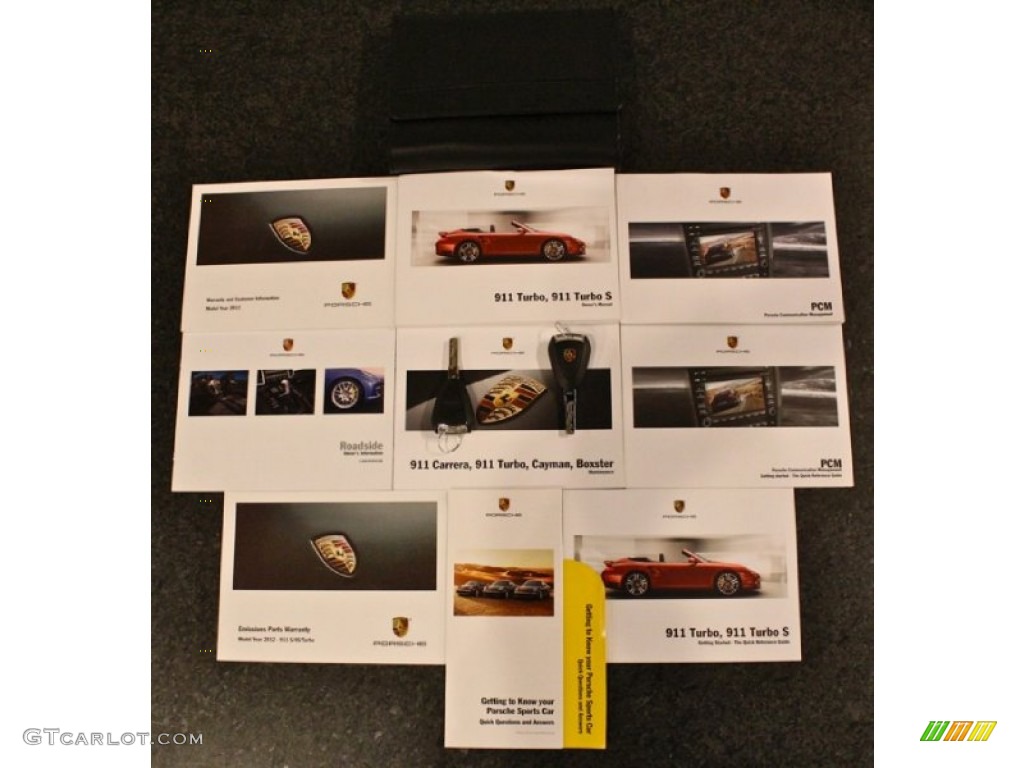 2012 Porsche 911 Turbo S Cabriolet Books/Manuals Photo #75029213
