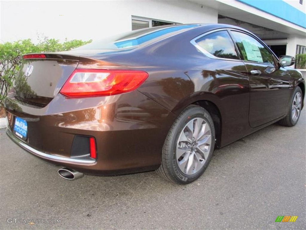 2013 Accord EX Coupe - Tiger Eye Pearl / Black photo #3