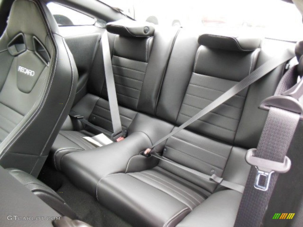 Charcoal Black/Recaro Sport Seats Interior 2013 Ford Mustang V6 Mustang Club of America Edition Coupe Photo #75029506