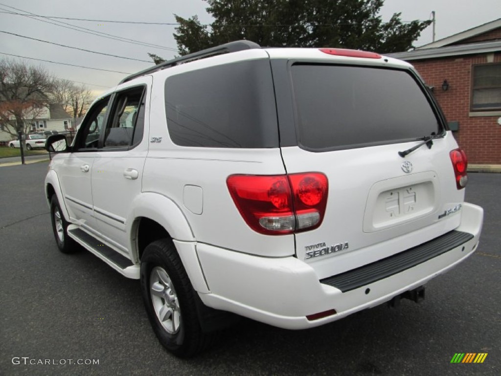 2006 Sequoia SR5 4WD - Natural White / Light Charcoal photo #5