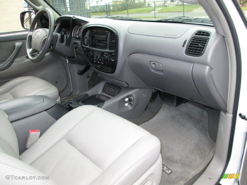 2006 Sequoia SR5 4WD - Natural White / Light Charcoal photo #16